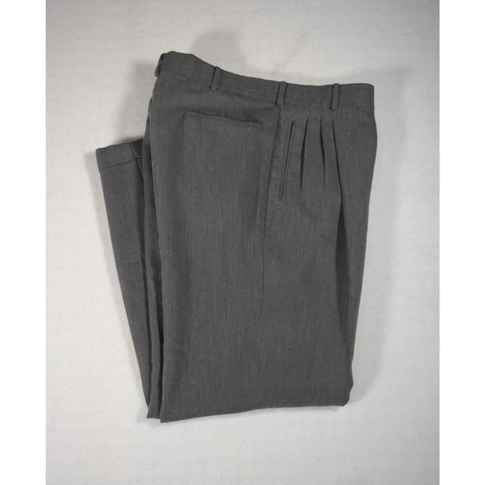 Nino Cerruti Custom Fit Dress Slacks Men's Trousers Gray No Size  Material Label